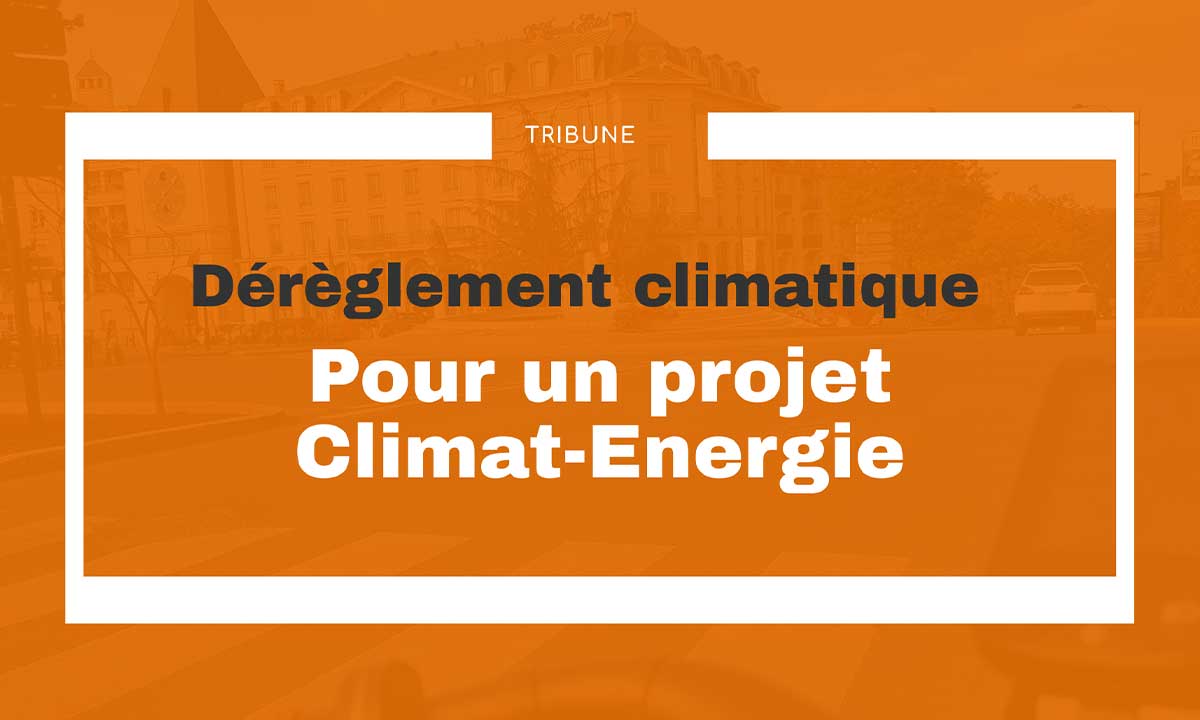 La tribune d'octobre de vos élus est consacrée à un projet Climat-Energie