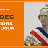 ordre du jour du conseil municipal du Plessis Robinson du 15 décembre 2022
